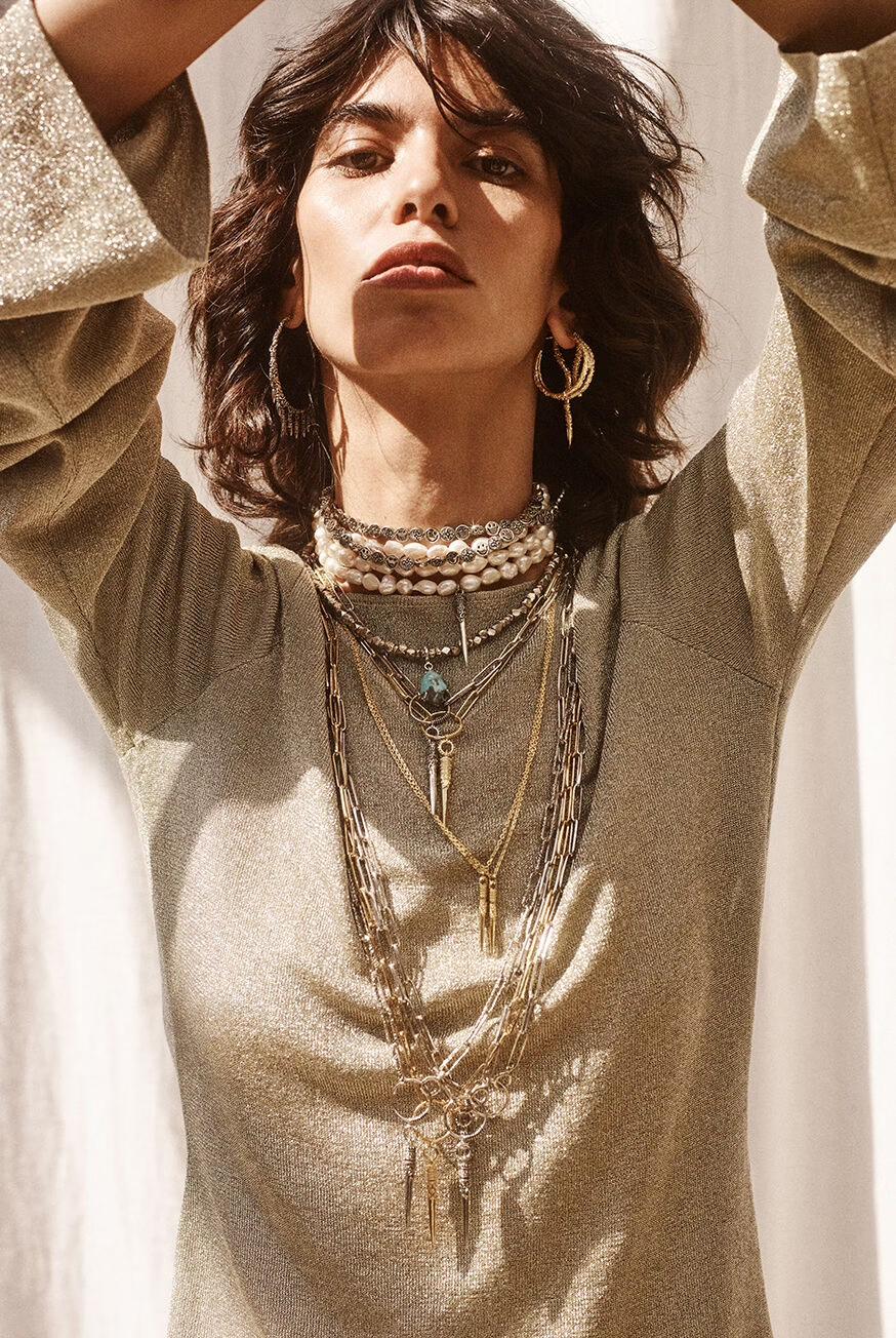 Necklace Nadav Gold | ba&sh Shoes & Accessories