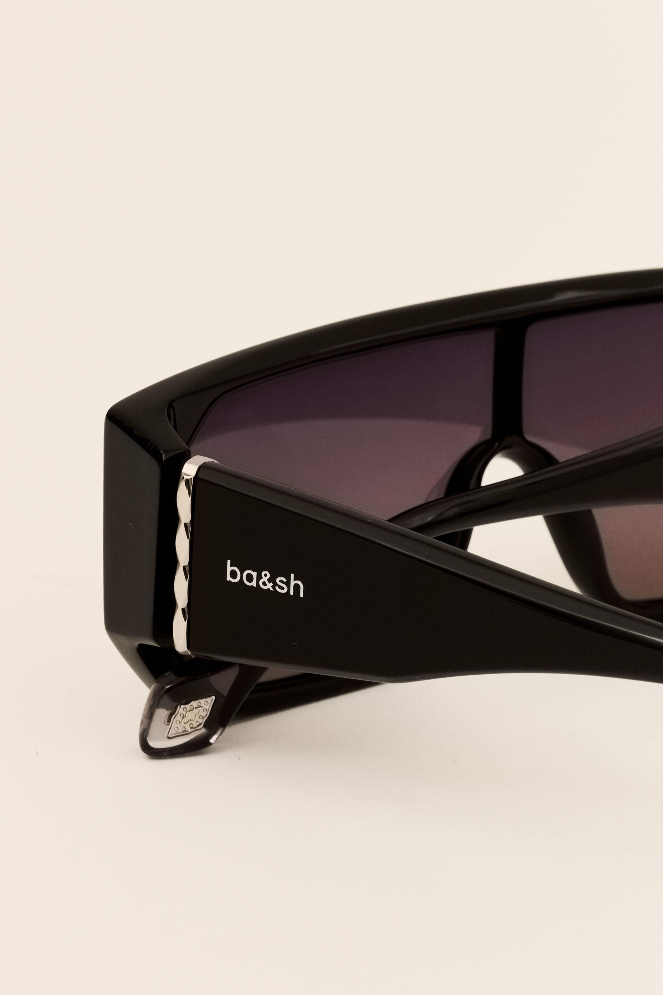 Visor Sunglasses Tessa Black | ba&sh Shoes & Accessories