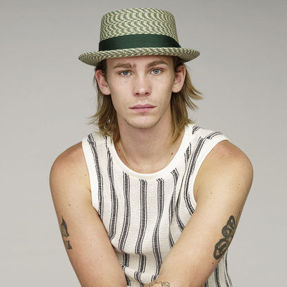 Craig Braided Fedora: Premium Milan Braid by Bailey 1922