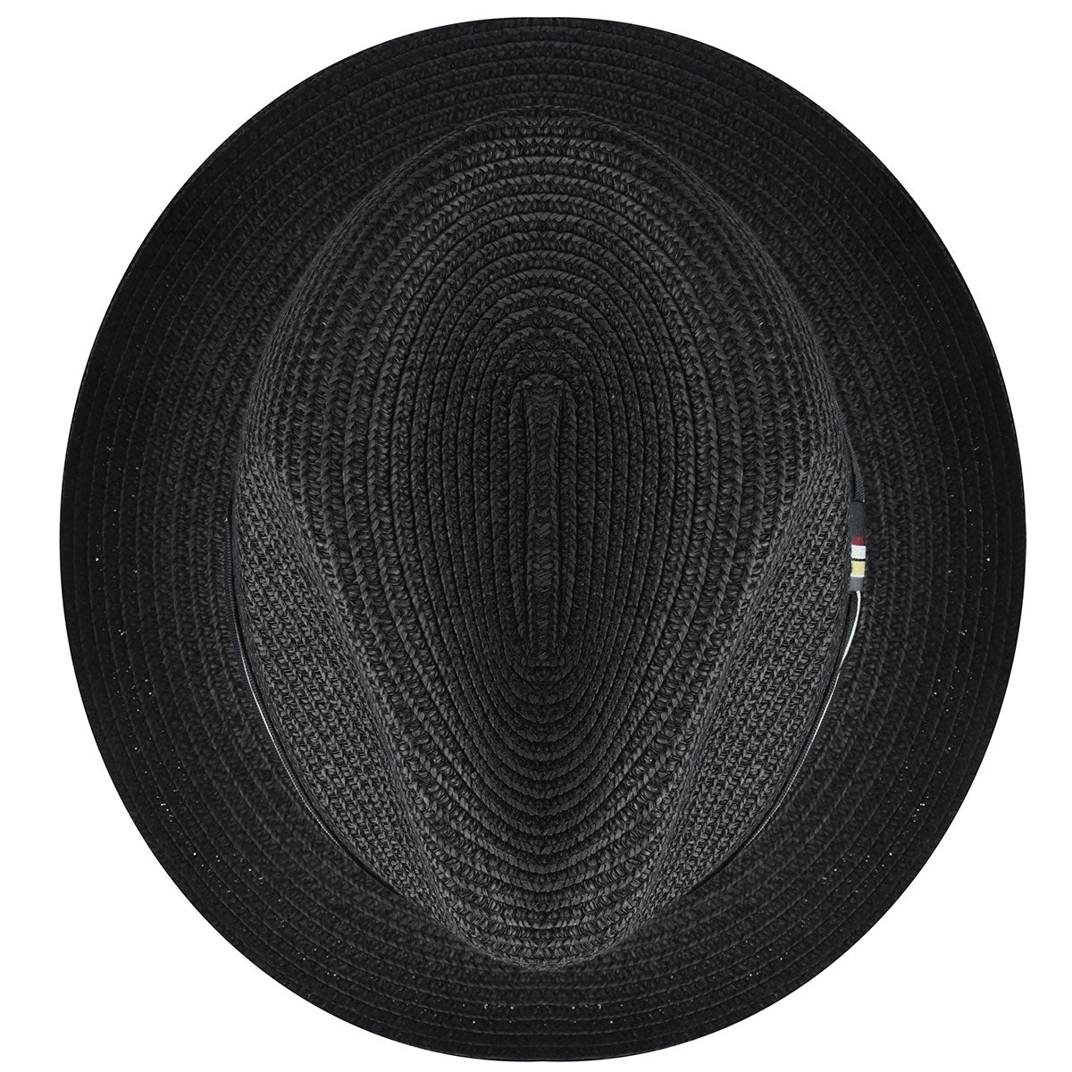 Bailey Hats Salem Fedora - Classic Toyo Braid with Striped Band