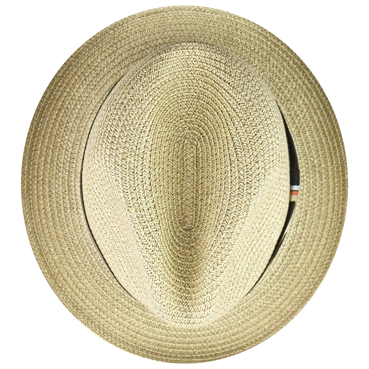 Bailey Hats Salem Fedora - Classic Toyo Braid with Striped Band
