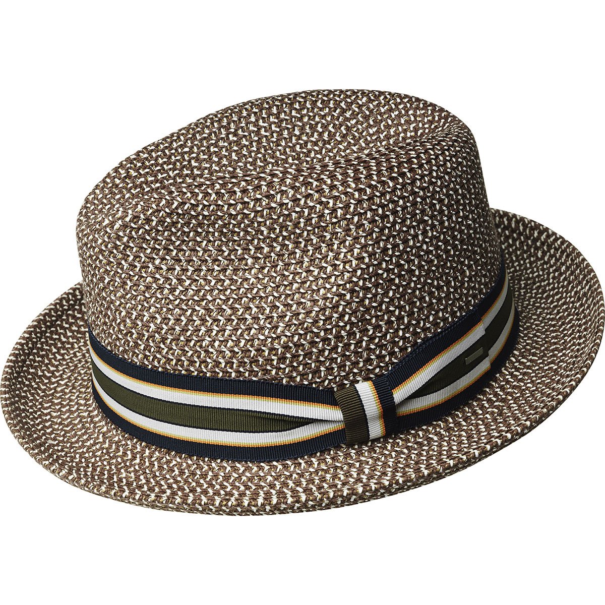 Bailey Hats Salem Fedora - Classic Toyo Braid with Striped Band