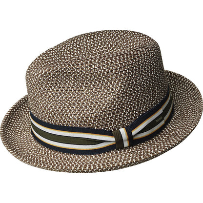 Bailey Hats Salem Fedora - Classic Toyo Braid with Striped Band