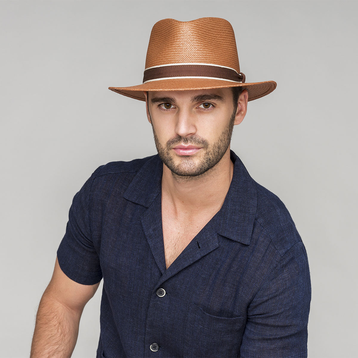 Brooks Panama Fedora - Genuine Ecuador Toquilla Straw Hat