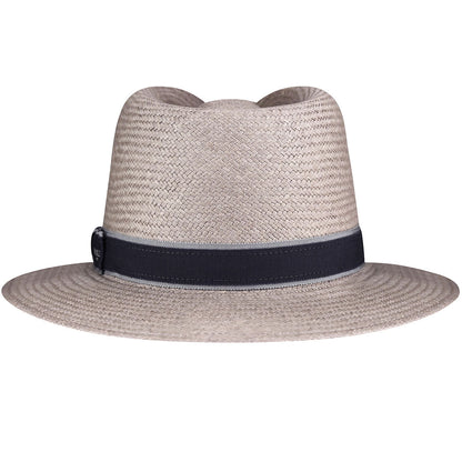 Brooks Panama Fedora - Genuine Ecuador Toquilla Straw Hat