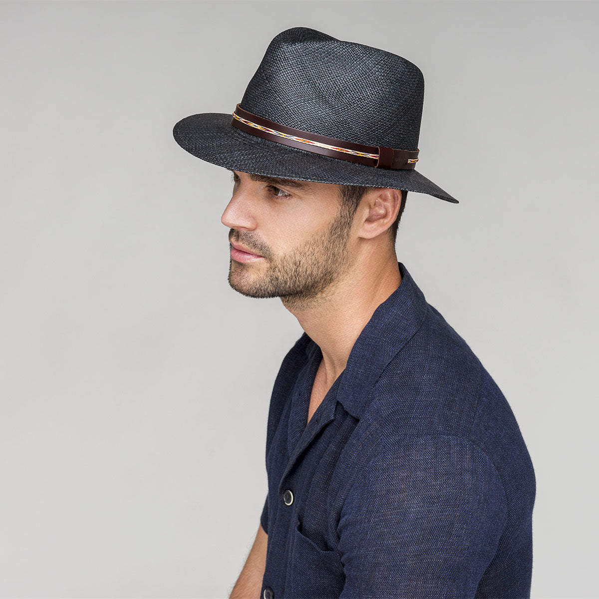 Stansfield Panama Fedora - Hand-Woven Brisa Weave Hat
