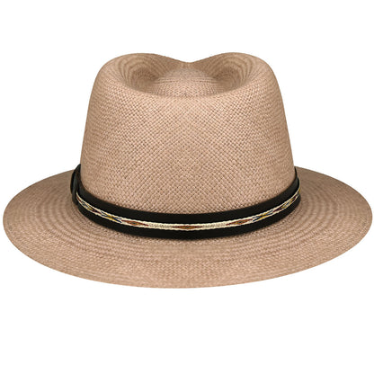 Stansfield Panama Fedora - Hand-Woven Brisa Weave Hat