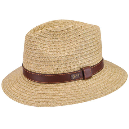 Foley Fedora - Lightweight Paper Straw Hat with Leather Band